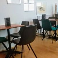 Samtige bequeme Stühle at portal cafe in Uberlingen