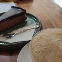 Schoggimoussetorte at portal cafe in Uberlingen