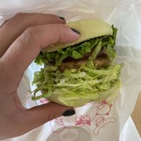 Very tiny  at Mos Burger in Kagoshima