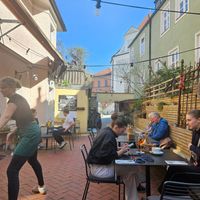 Outdoor area at Café Zaunkönig  in Dachau