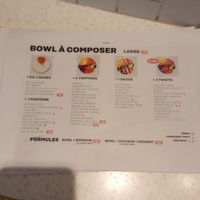 Build your own menu at Island Poké in Nantes