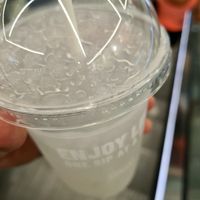 Cloudy lemonade at Greggs @ Primark Oxford St, London in London