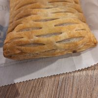 The vegan festive roll is perfect for this season, with the Christmas flavours. 🎄 at Greggs @ Primark Oxford St, London in London