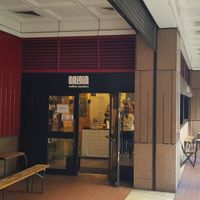 Exterior at Origin Coffee in North West London