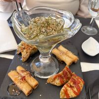 Vegan buffet starter  at Kimono Sushi Bar in Vila Nova De Santo Andre