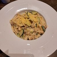 Vegane Spaghetti Carbonara at L'Incontro in Karlsruhe