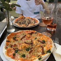 Vegane Pizza  at L'Incontro in Karlsruhe