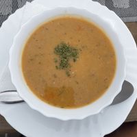 Bean soup  at Bosnia Traditional Food in Visoko