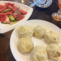   at Bibikhanum Teahouse in Samarkand