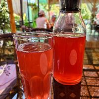 Kompot at Bibikhanum Teahouse in Samarkand