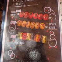 Menu photo at Bibikhanum Teahouse in Samarkand