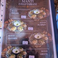 Menu photo at Bibikhanum Teahouse in Samarkand