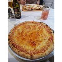 Vegan margarita pizza. at Ciao Roma  in Edinburgh