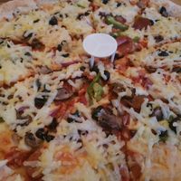 Vegan works pizza at Papa John's in South Shields