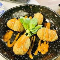 Vegan Croquettes …yummy🌟🌟🌟🌟🌟  at Casa Vani in Valencia