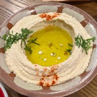Hummus at Mihbaj Café & Kitchen in West London