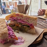 Best sandwich I've ever had! at La Bottiglia in Venice