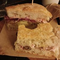 Panino de seitán at La Bottiglia in Venice