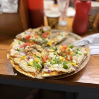 Cashew cheese they make themselves.    at Beatles Cafe in Rishikesh