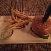 THE best burger in whole India (with cashew cheese:) at Beatles Cafe in Rishikesh