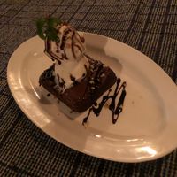 Choco Brownie at Beatles Cafe in Rishikesh
