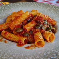 Rigatoni Red Poutaneska 👌🏻 at Deliziare Trattoria - Maybe closed in Kos
