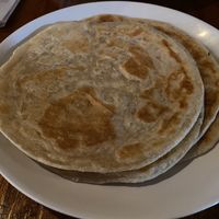 Flatbread at weekend Brunch  at Bunna Cafe in Brooklyn