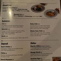 Brunch Menu May 2023  at Bunna Cafe in Brooklyn