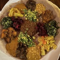 Plate for 2 at Bunna Cafe in Brooklyn