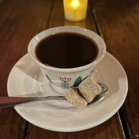 Ethiopian coffee at Bunna Cafe in Brooklyn