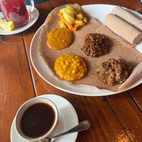   at Bunna Cafe in Brooklyn