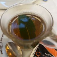 Mint tea  at Ristorante Accademia Libanese in Milan