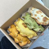 Two vegan options (on the left) #Veganuary at Las Muns in Alicante