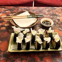 Sushi rolls  at Altramuz in La Paz