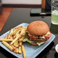 Quinoa Burger at Altramuz in La Paz