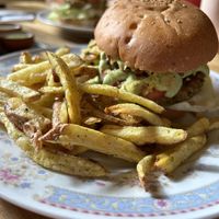 Quinoa Burger  at Altramuz in La Paz