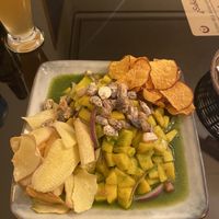 Mango ceviche   at Altramuz in La Paz