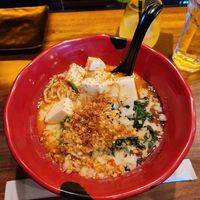 Creamy spicy vegan ramen at JINYA Ramen Bar in Lehi