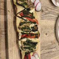 Hummus tartine  at Le Pain Quotidien - Spuistraat in Amsterdam