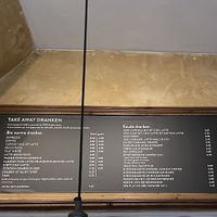 Drinks menu  at Le Pain Quotidien - Spuistraat in Amsterdam