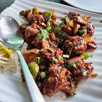 Sichuan jackfruit starter at Jackfruit Kitchen And Bar in Sangolda