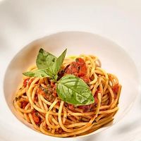 Vegan spaghetti Bolognese at Pizza Anytime Legacy in Kuala Lumpur