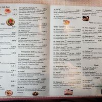 Menu 2 at Vegano Mezo in Berlin