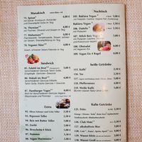 Menu 3 at Vegano Mezo in Berlin