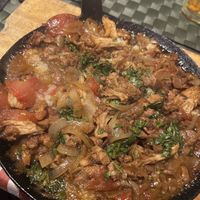 Menazele 2, with vegan ”meat"  at Vegano Mezo in Berlin