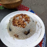 Makluba Vegan with eggplant at Vegano Mezo in Berlin