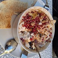 Fateh makdusk at Vegano Mezo in Berlin