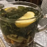 Mezo tea at Vegano Mezo in Berlin