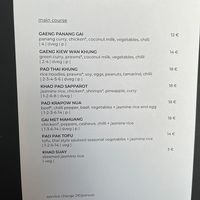  at Café Thai in Como