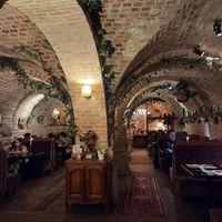 Inside at Bernelių užeiga in Vilnius